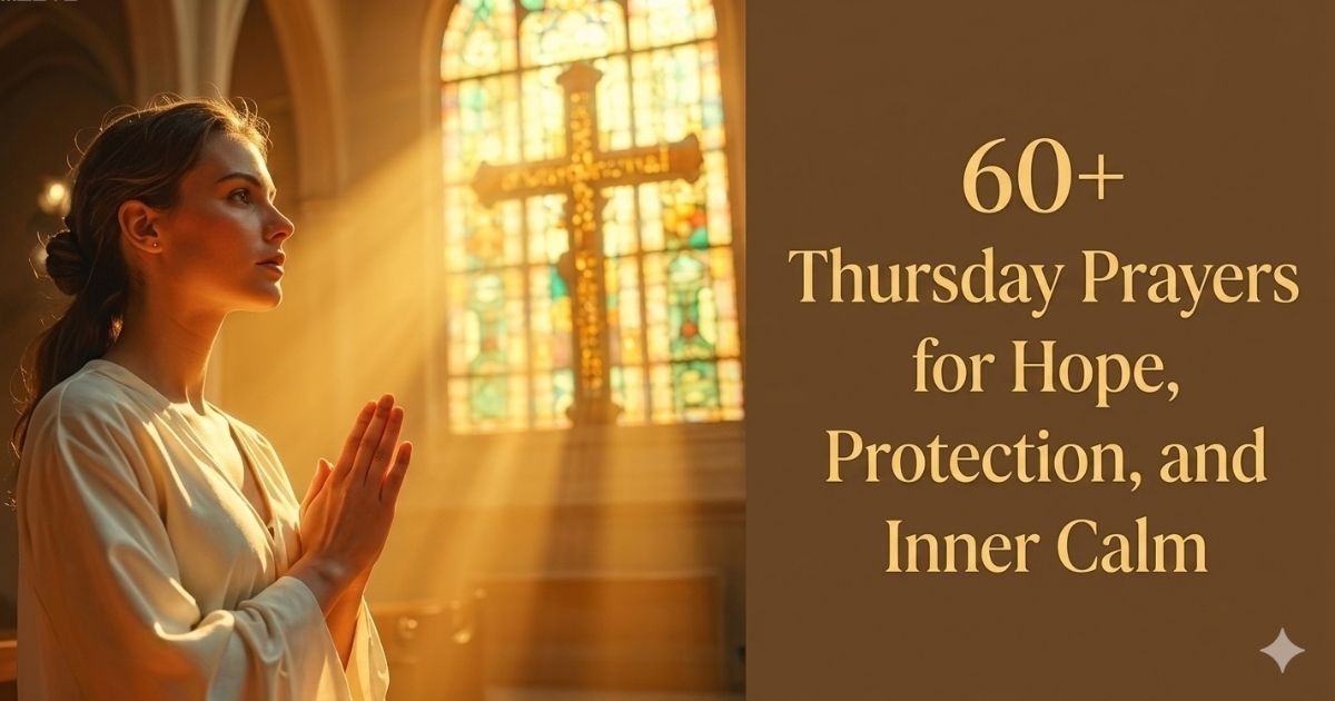 "60+ Thursday Prayers for Hope, Protection, and Inner Calm to Start Your Day"